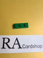 3623 Plate 1 x 3 Mörk Grön Lego