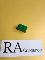 3004 Brick 1 x 2 Mörk Grön Lego