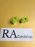 3004 Brick 1 x 2 Ljus Grön Lego