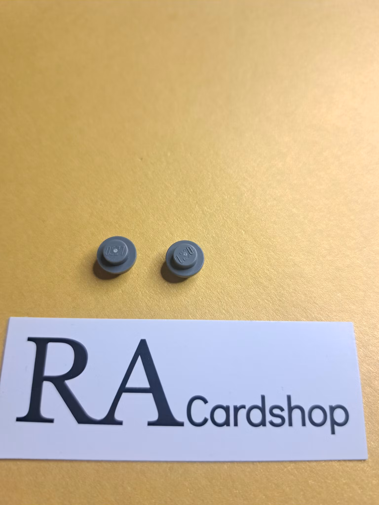 4073 Plate, Round 1 x 1 Mörk Grå Lego