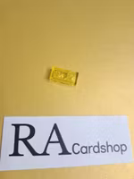 3023 Plate 1 x 2 Transparent Yellow Lego