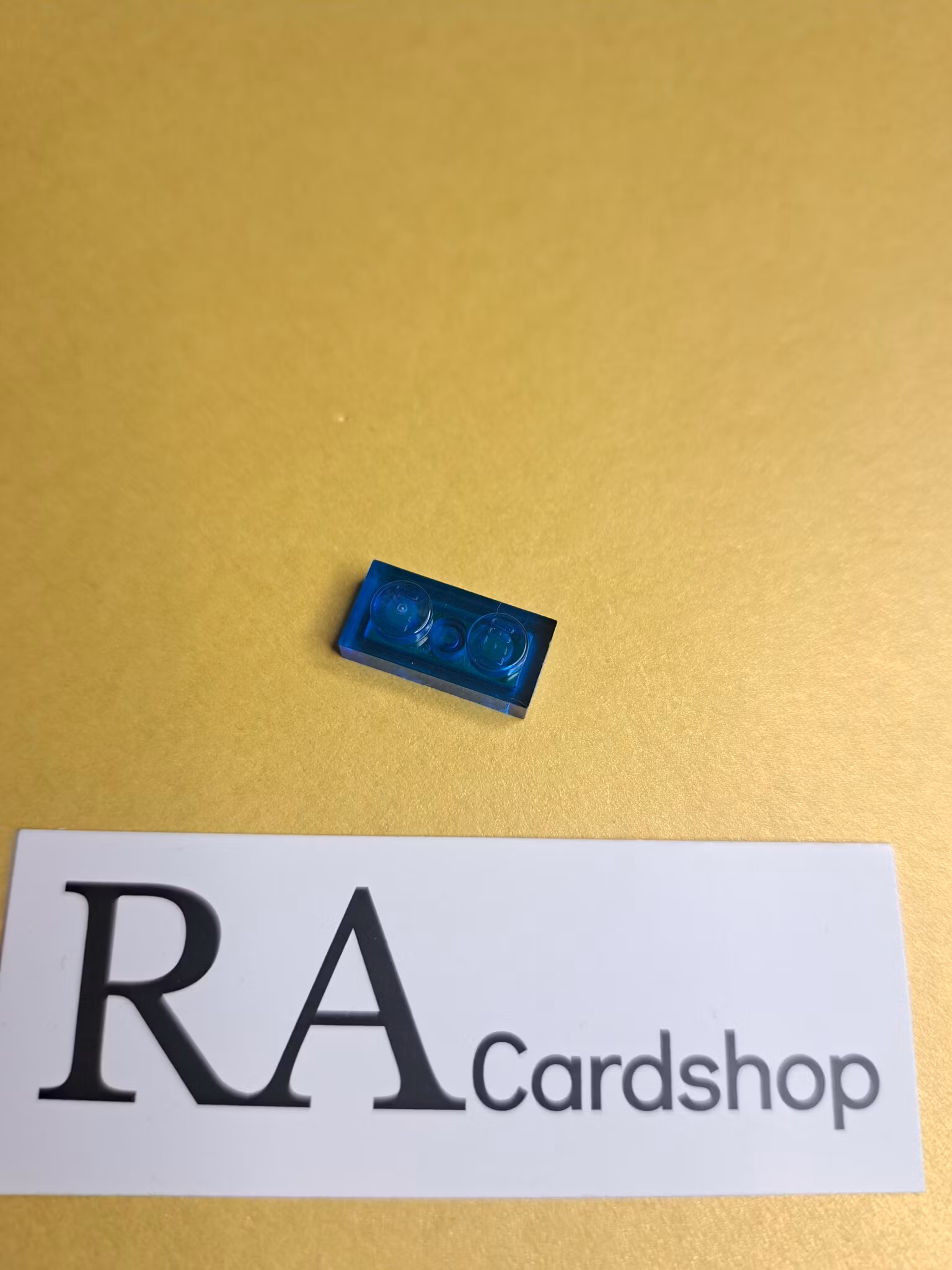 3023 Plate 1 x 2 Transparent Blue Lego