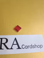 3070b Tile 1 x 1 with Groove Transparent Red Lego