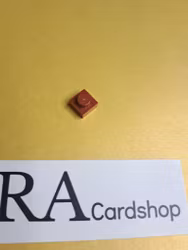 3024 1 x 1 Plate Redish Brown Lego