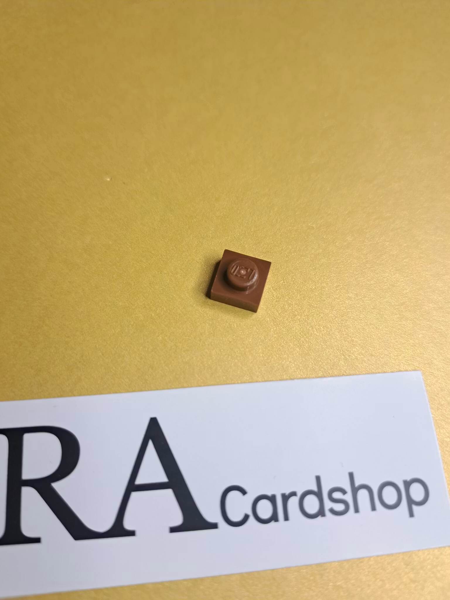 3024 1 x 1 Plate Brun Lego