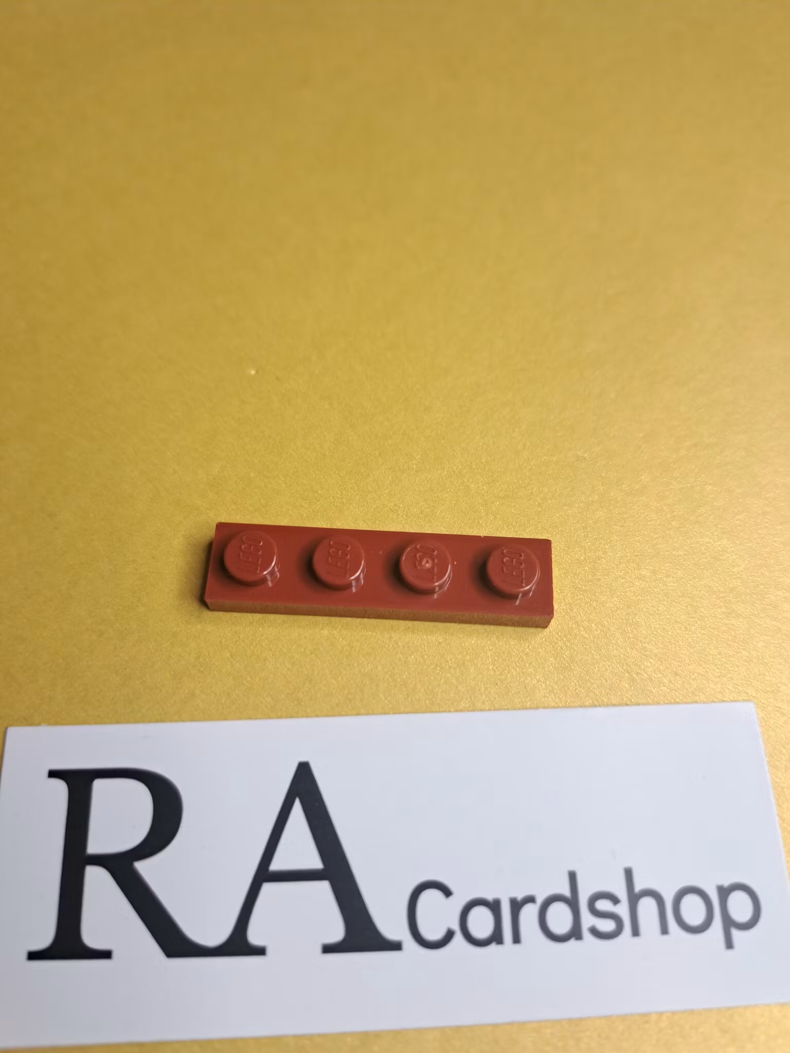 3710 Plate 1 x 4 Redish Brown Lego