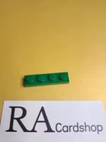 3710 Plate 1 x 4 Dark Green Lego