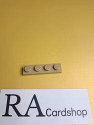 3710 Plate 1 x 4 Dark Tan Lego