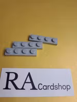 3710 Plate 1 x 4 Light Grey Lego