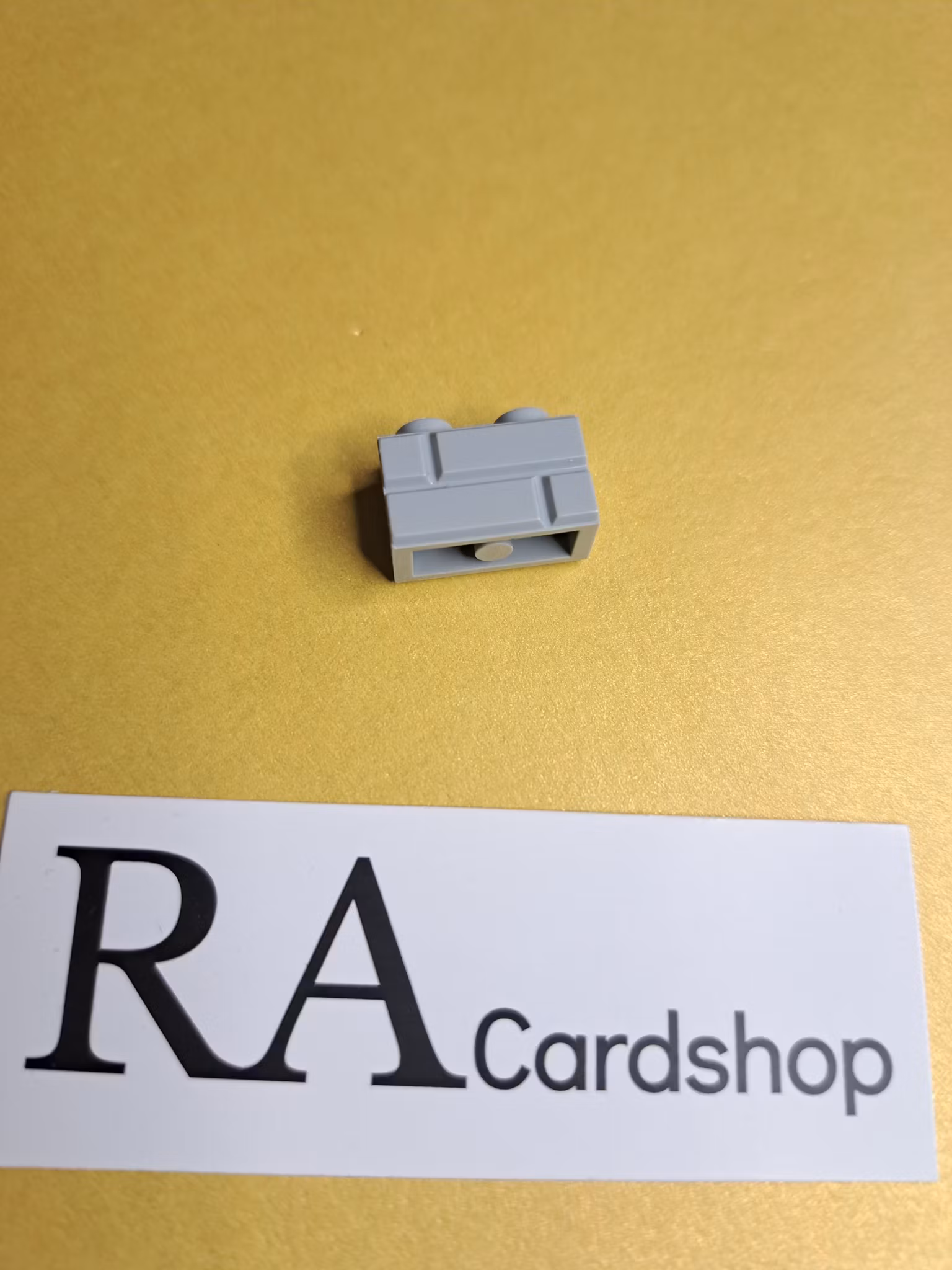 98283 Brick, Modified 1 x 2 with Masonry Light Grey Lego