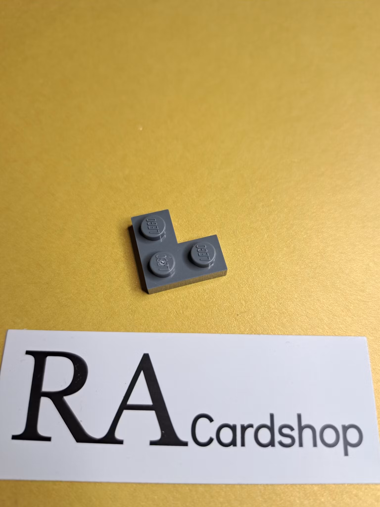2420 LegoPlate 2 x 2 Corner Dark Grey Lego