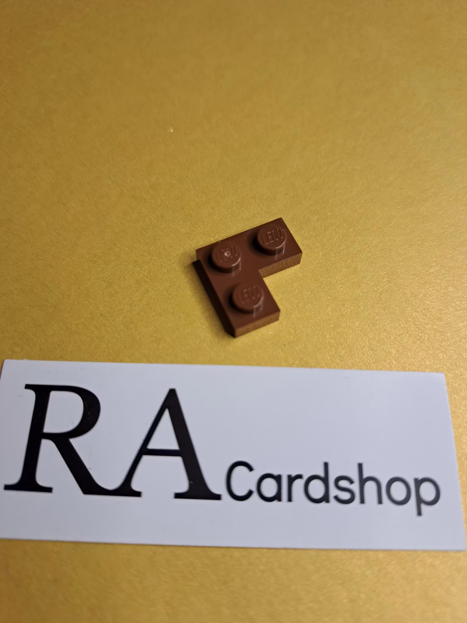 2420 LegoPlate 2 x 2 Corner Brown Lego