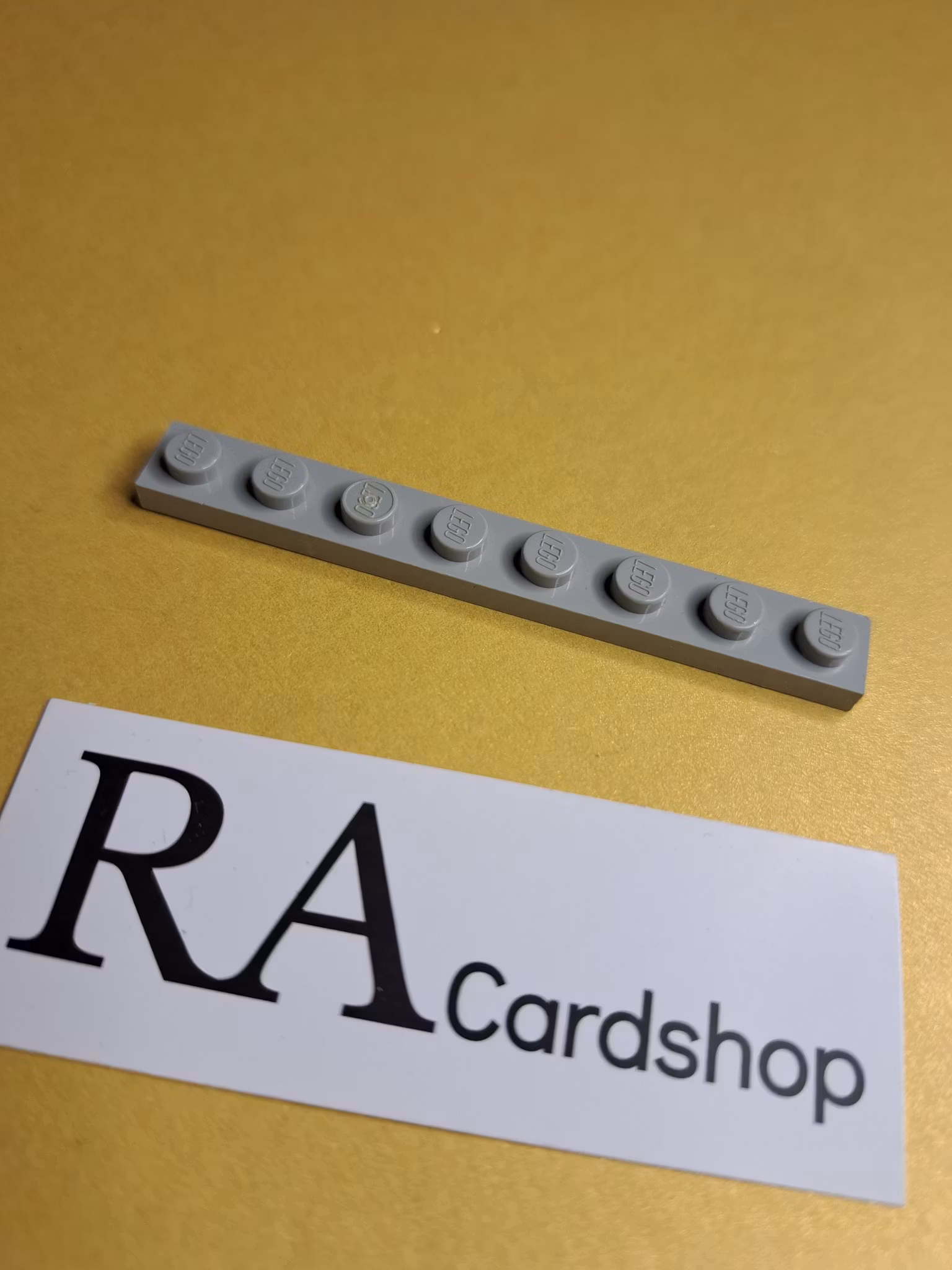 3460 Plate 1 x 8 Light Grey Lego