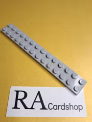 91988 Plate 2 x 14 Light Grey Lego