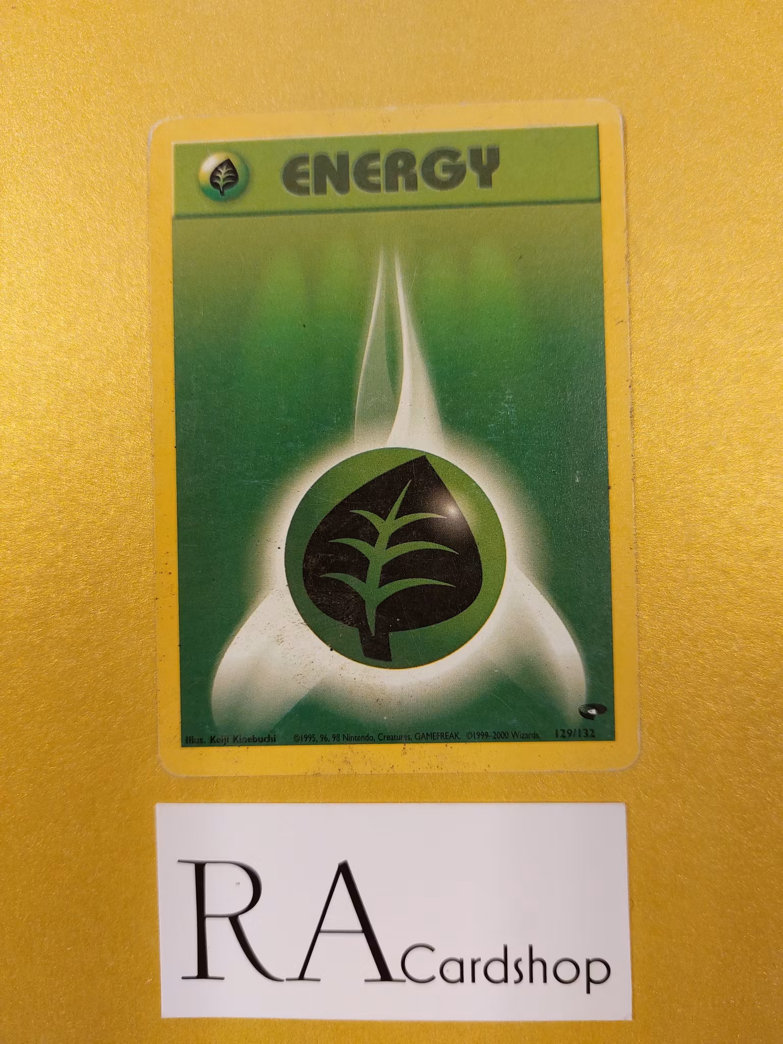 Grass Energy 129/132 Gym Challenge Pokemon