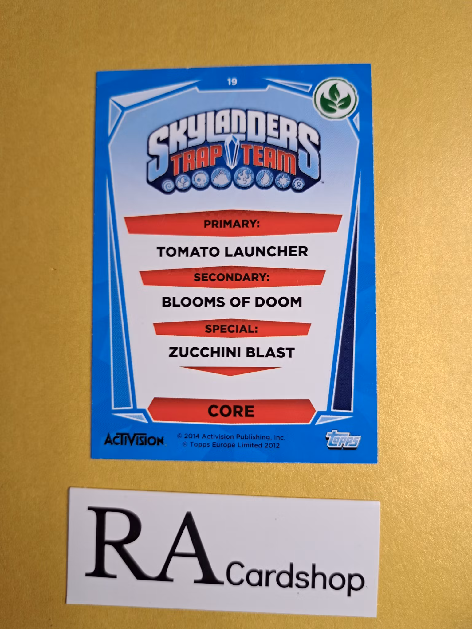 Food Fight #19 Skylanders Trap Team Topps