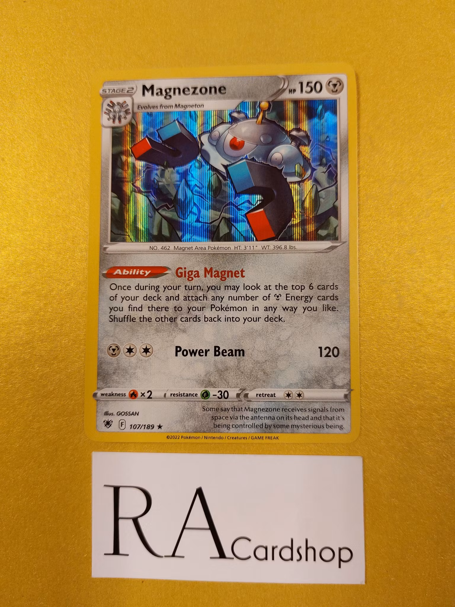 Magnezone Holo Rare 107/189 Astral Radiance Pokemon