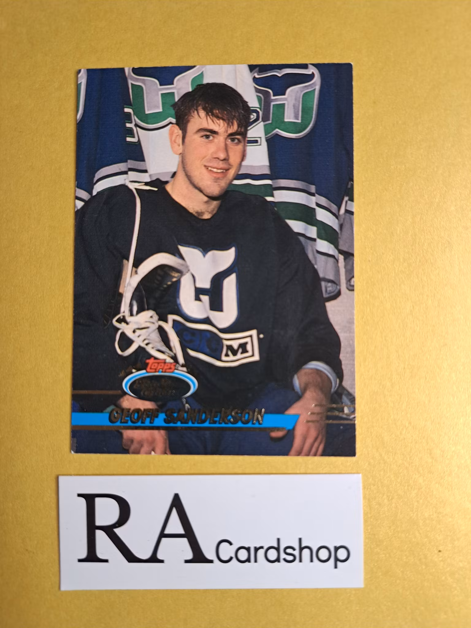 Geoff Sanderson 93-94 Topps Stadium Club #408 NHL Hockey
