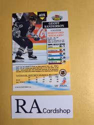 Geoff Sanderson 93-94 Topps Stadium Club #408 NHL Hockey