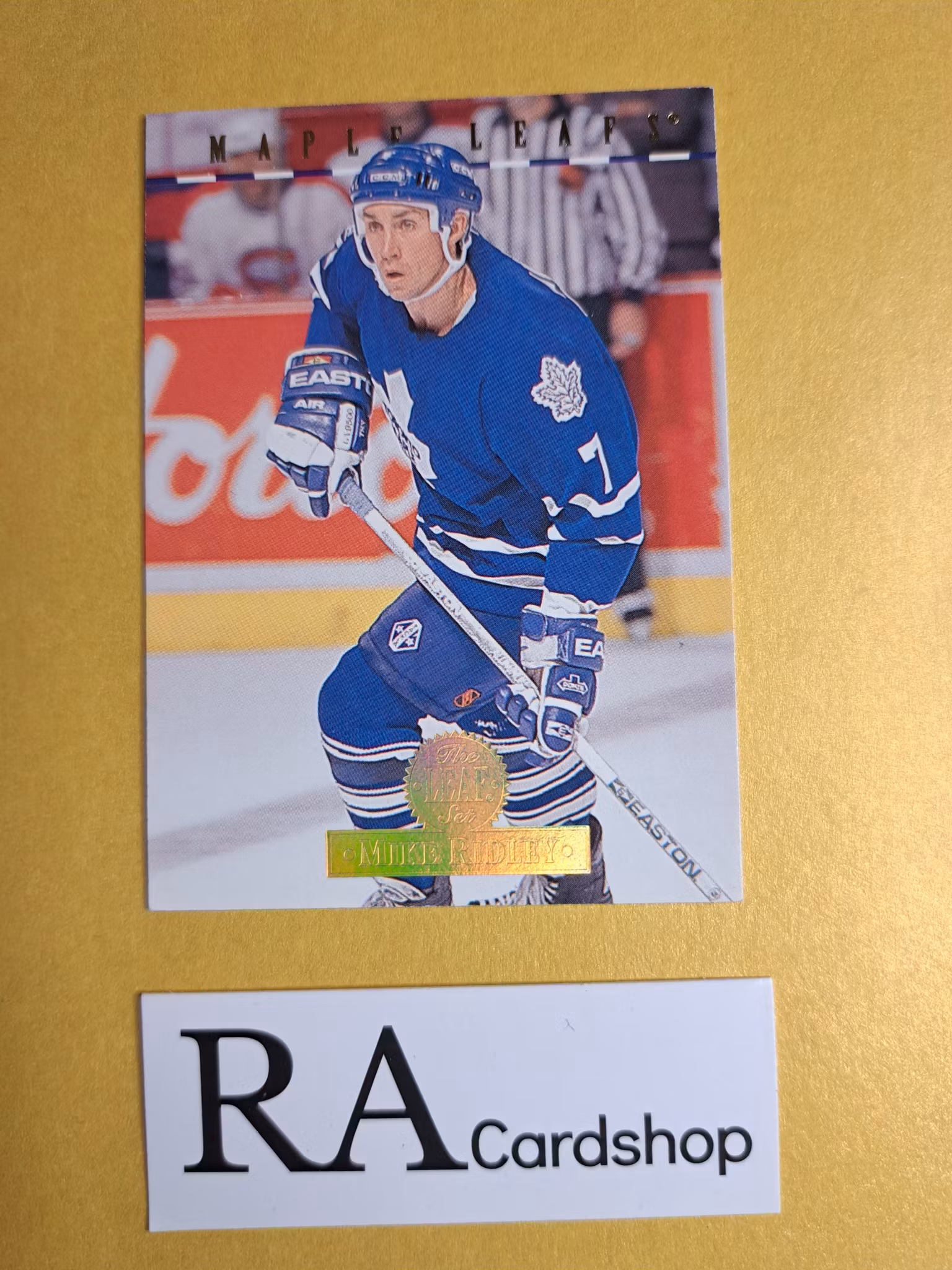 Mike Ridley 93-94 Leaf Donruss #374