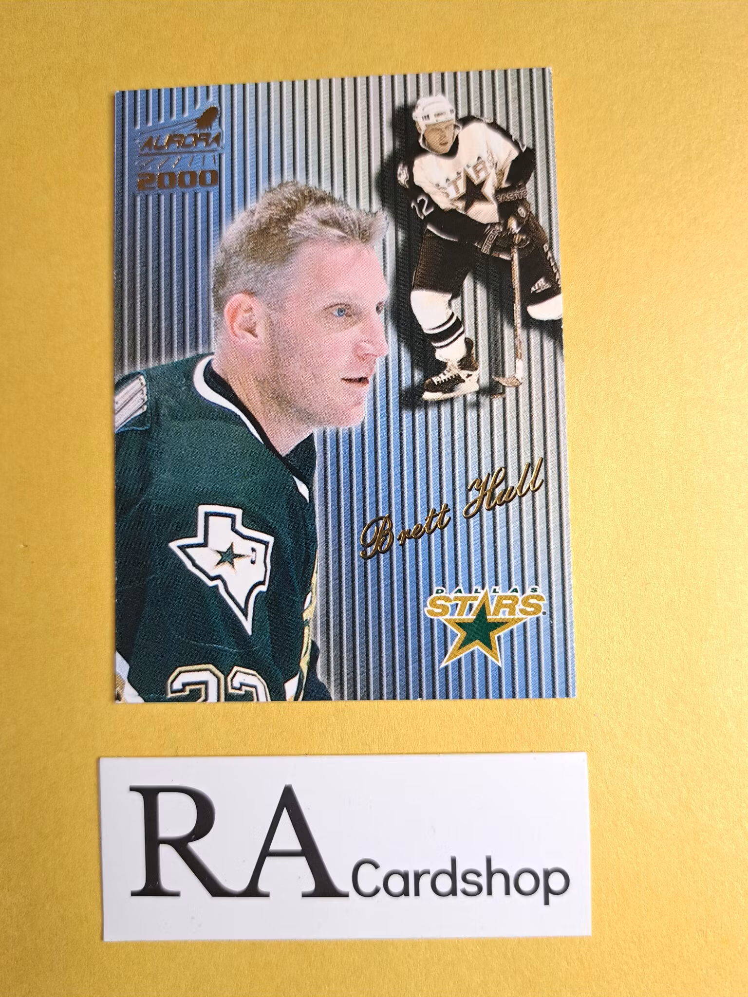 Brett Hull 98-99 Pacific Aurora 2000 #44 NHL Hockey