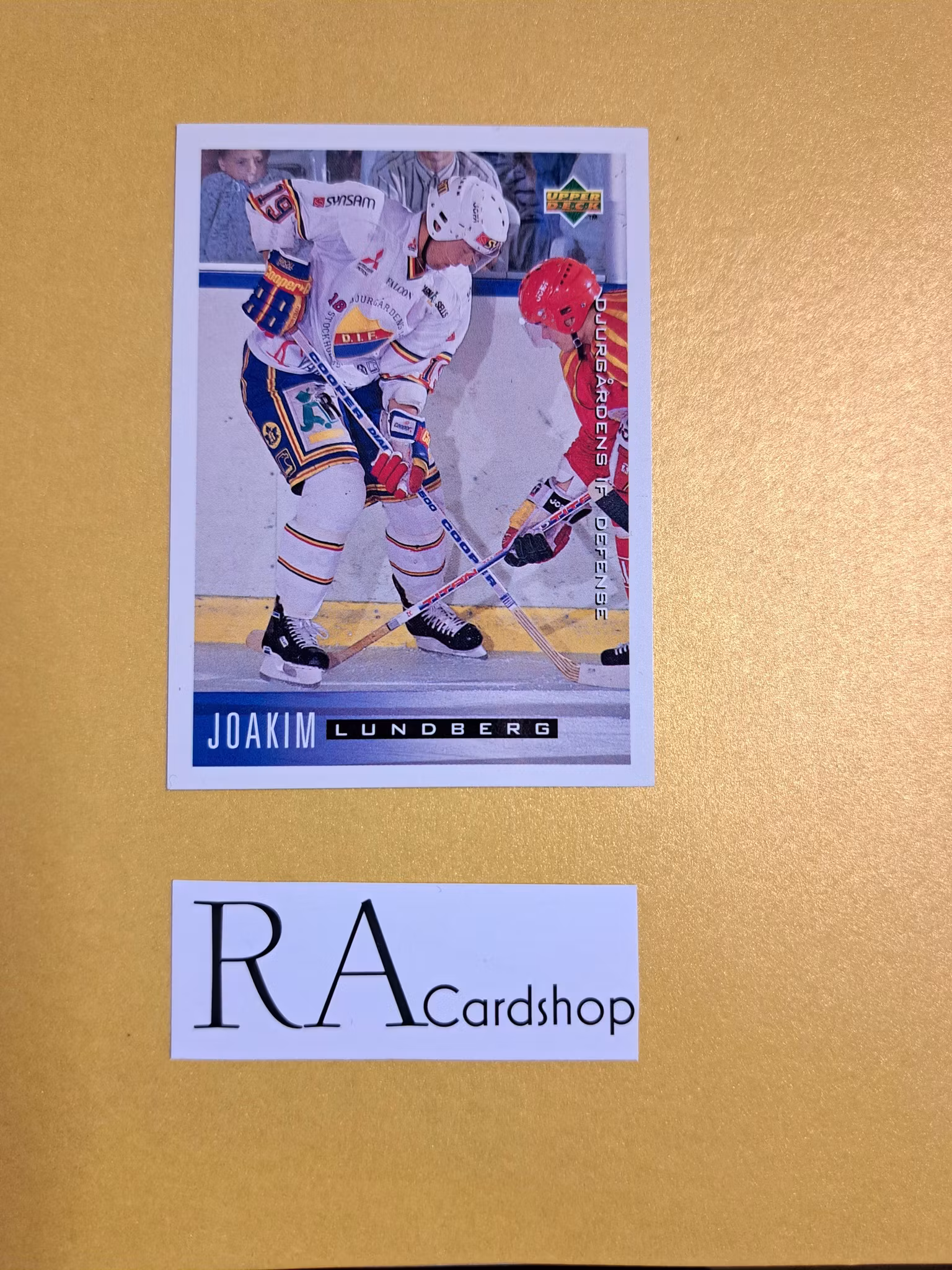Joakim Lundberg 95-96 Upper Deck Swedish #41