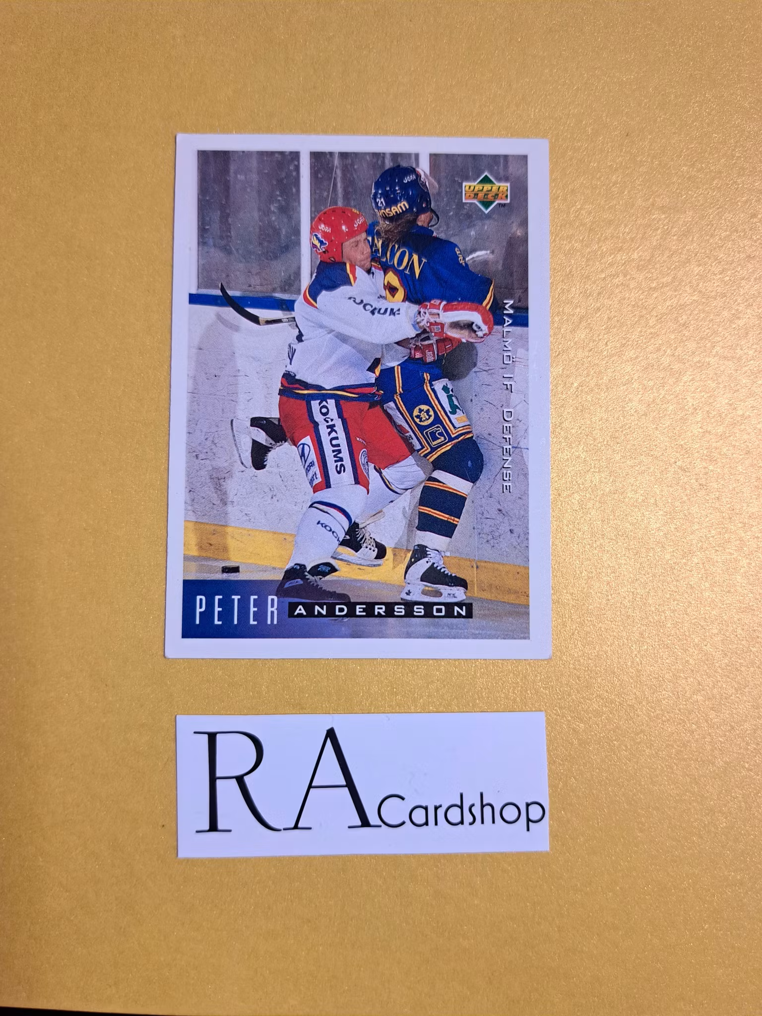 Peter Andersson 95-96 Upper Deck Swedish #138