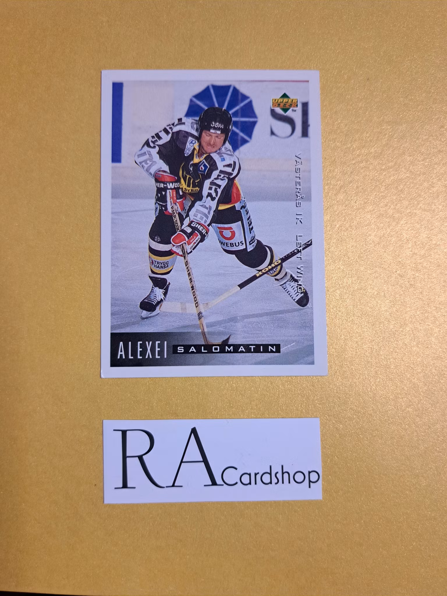 Alexei Salomatin 95-96 Upper Deck Swedish #194