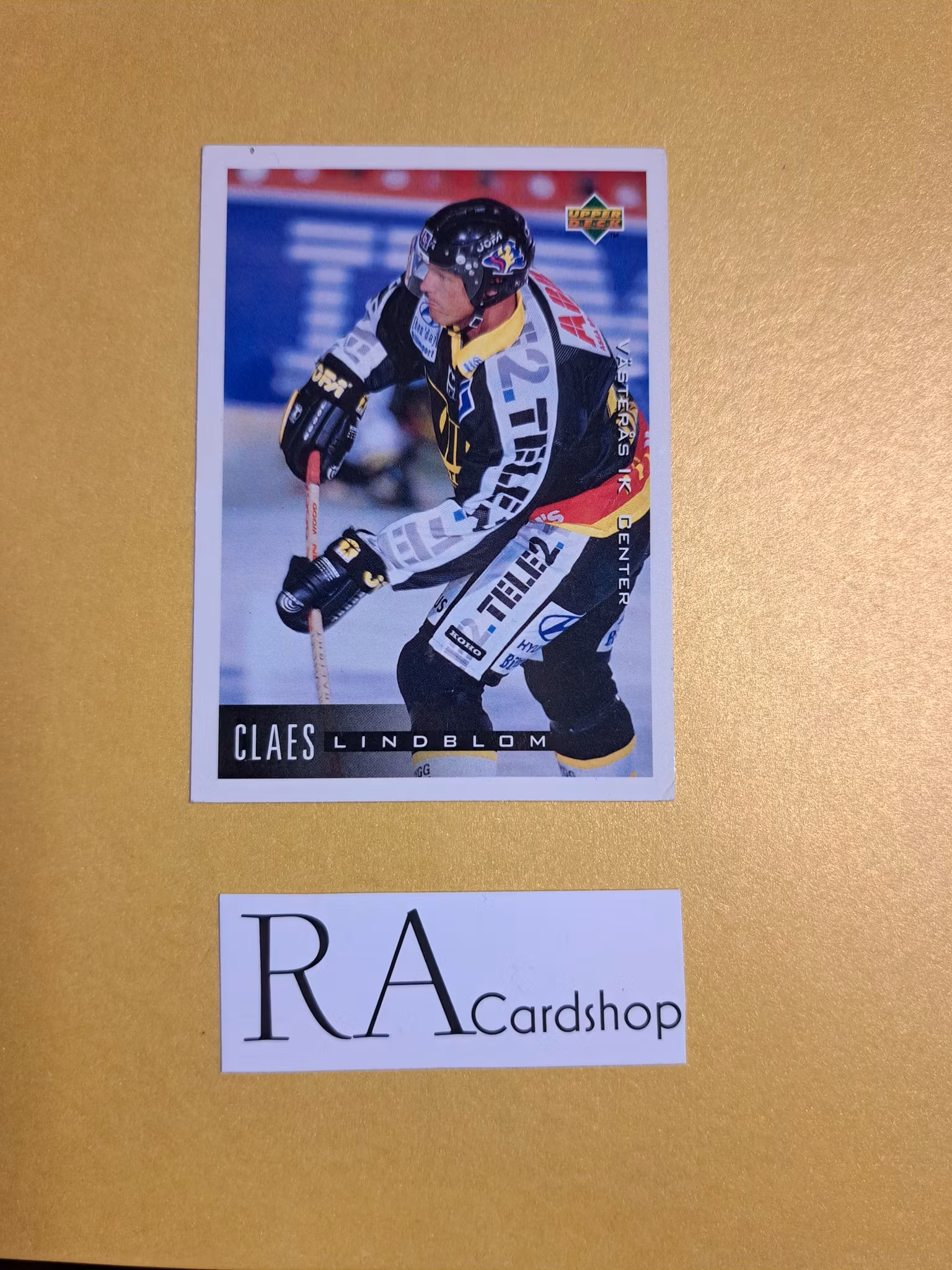Claes Lindblom 95-96 Upper Deck Swedish #199