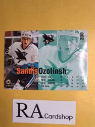 Sandis Ozolinsh 94-95 Fleer Ultra #200 NHL Hockey