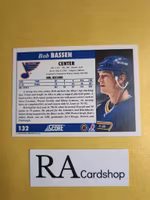 Bob Bassen 1992 Score American #132 NHL Hockey