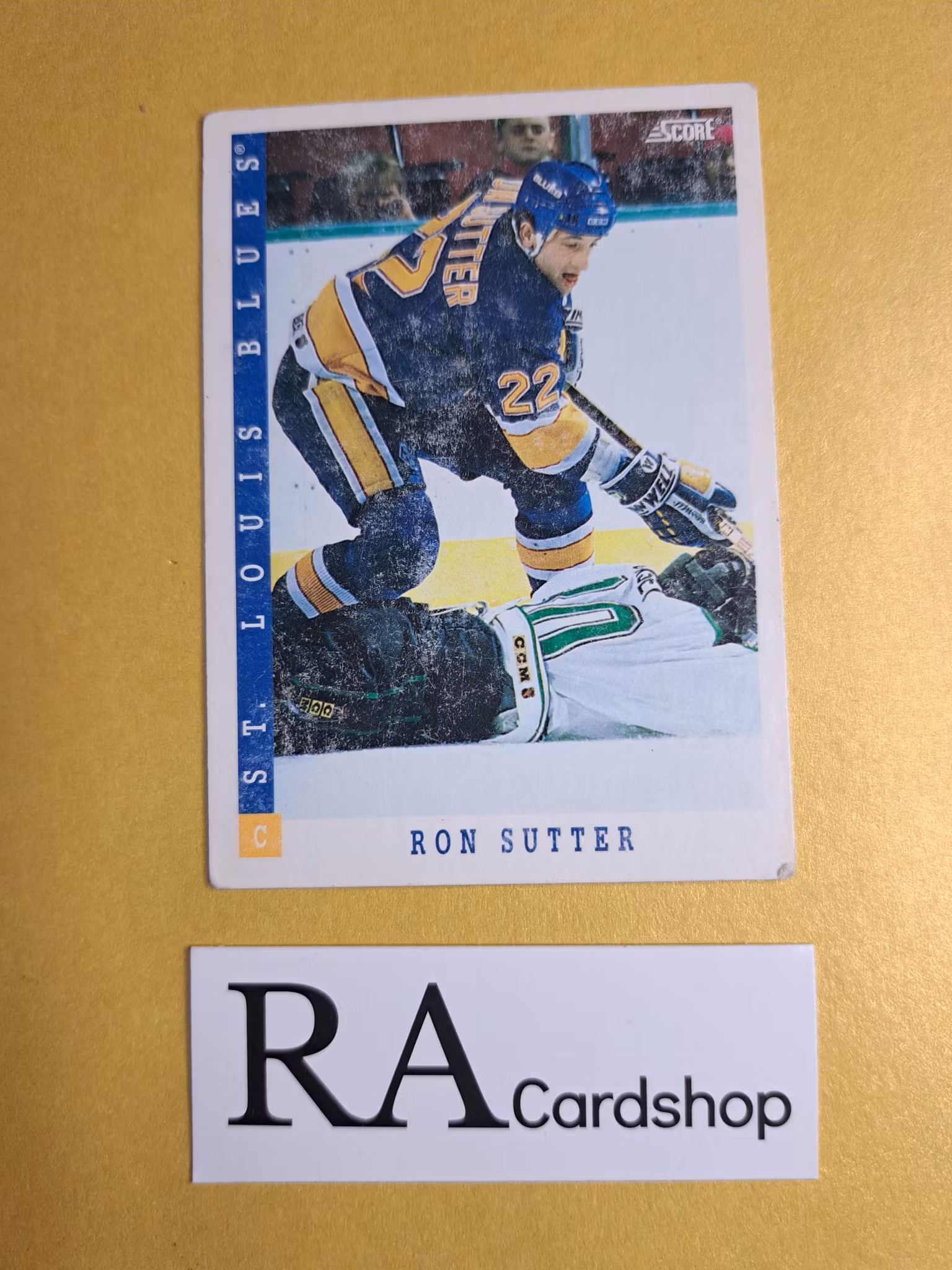 Ron Sutter 93-94 Score American #39 NHL Hockey