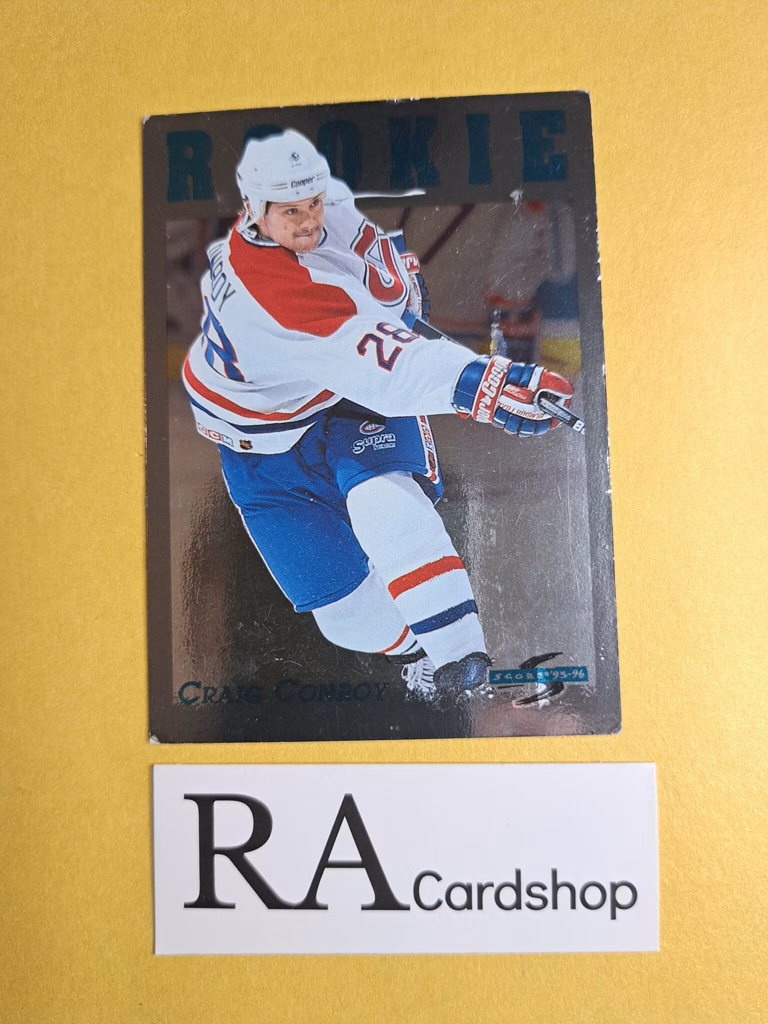 Craig Conroy 95-96 Rookie Score Pinnacle #297 NHL Hockey