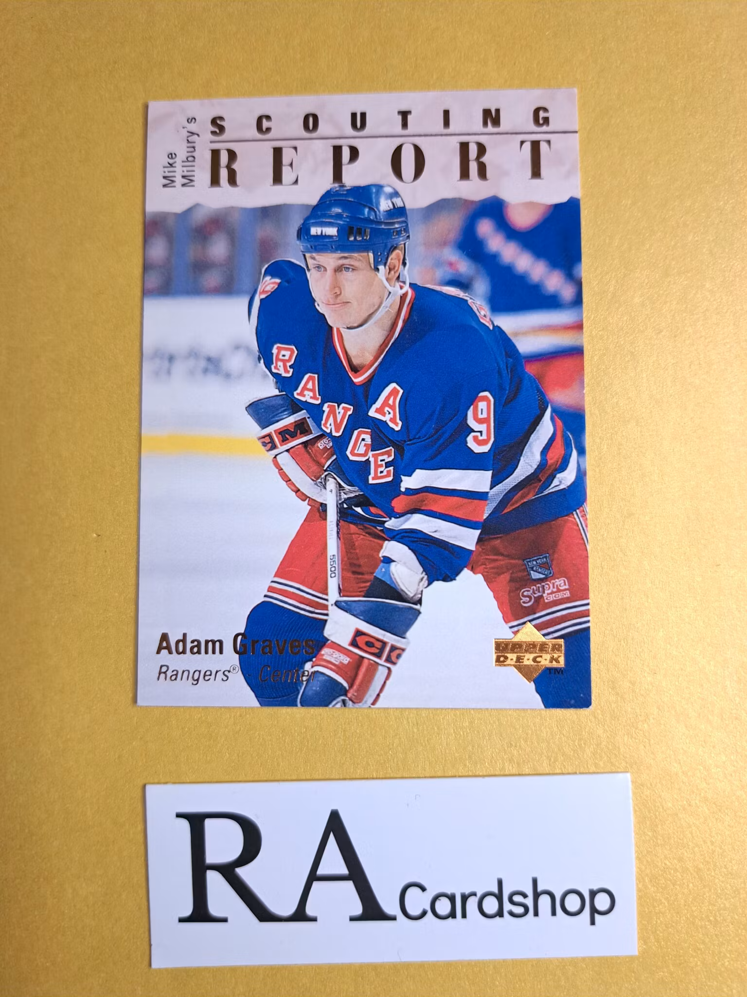 Mike Milburys Scouting Report 1995 Upper Deck  Choice #23 9NHL Hockey