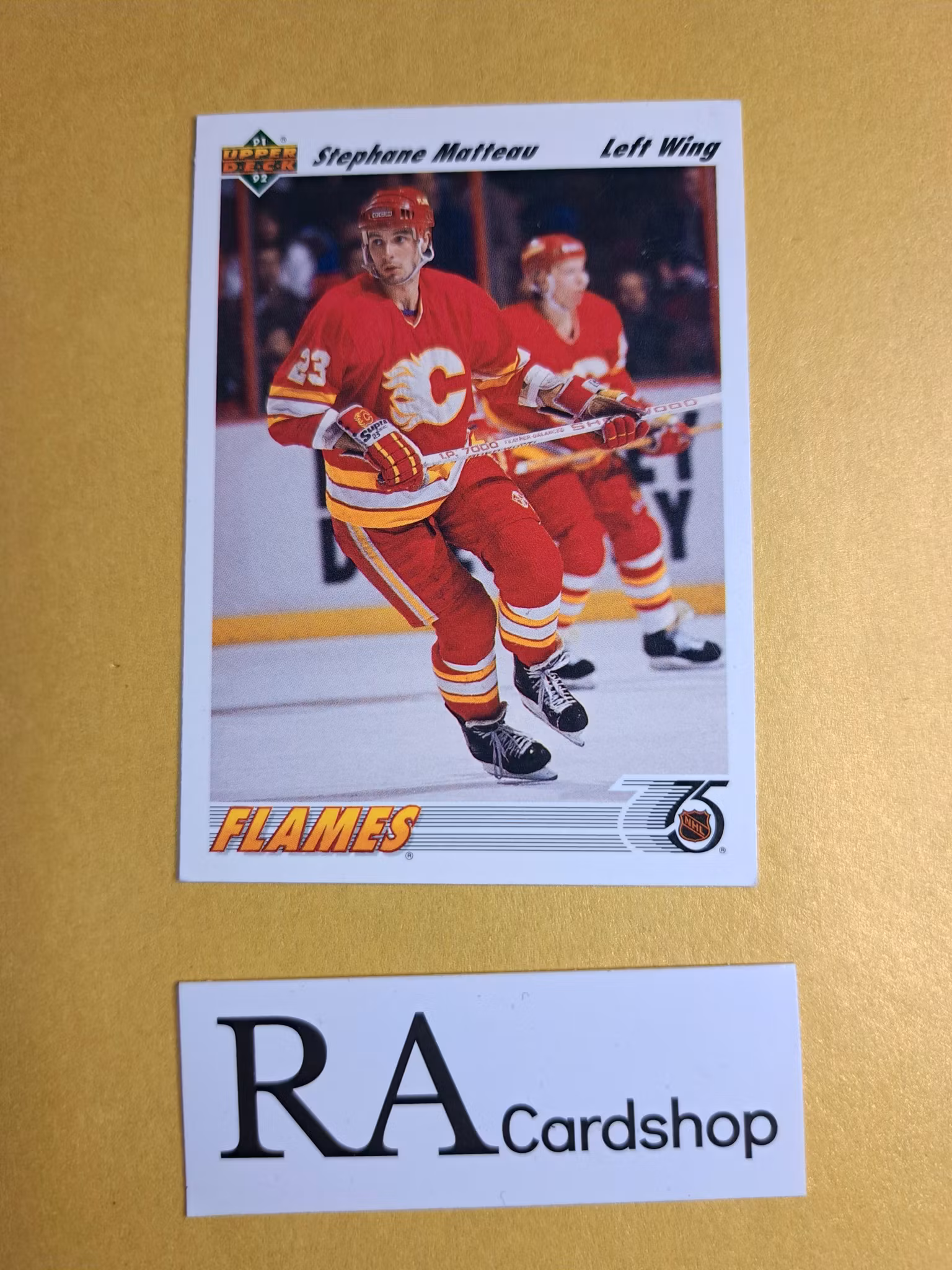 Stephane Matteu 91-92 Upper Deck #121 NHL Hockey