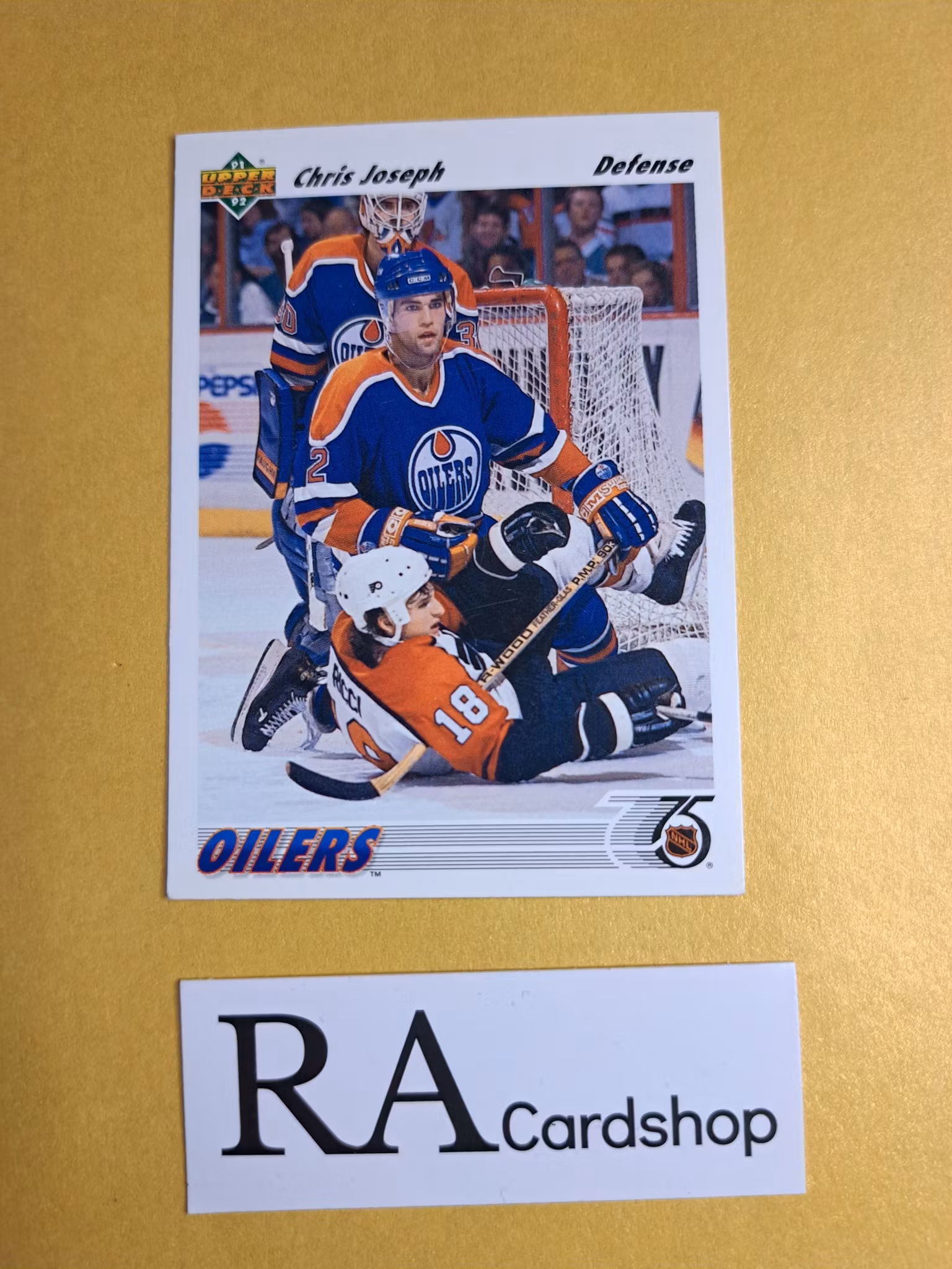 Chris Joseph 91-92 Upper Deck #436 NHL Hockey
