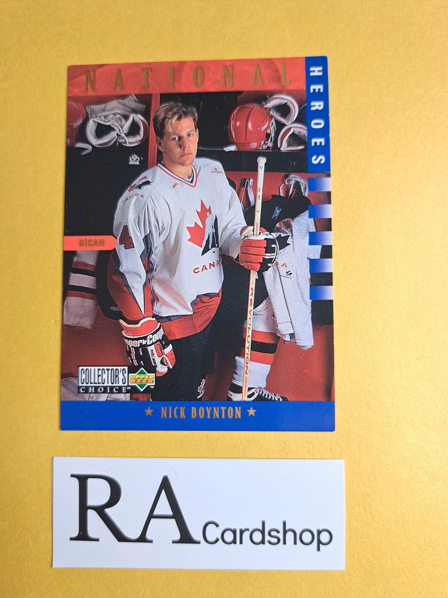 Nick Boynton National Heroes 97-98 UD Choice #309 Hockey