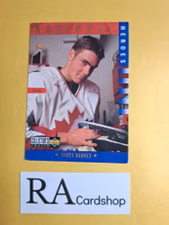 Scott Barney National Heroes 97-98 UD Choice #310 Hockey