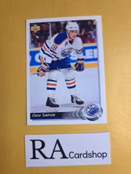 Craig Simpson 91-92 Upper Deck #309 NHL Hockey