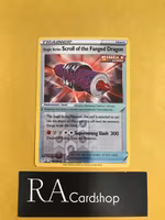 Singel Strike Scroll of the Fanged Dragon Reverse Holo Uncommon 158/203 Evolving Skies Pokemon