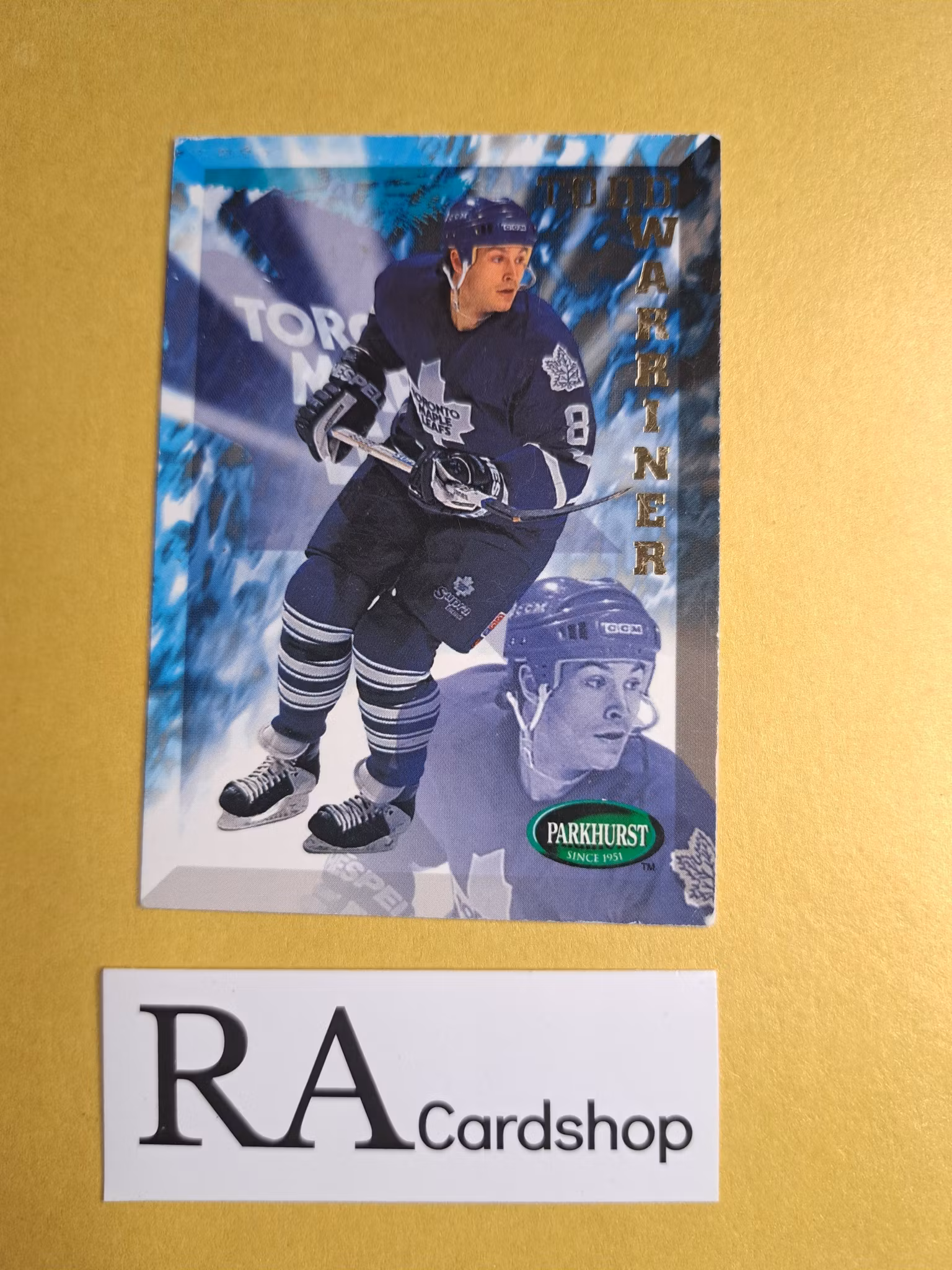 Todd Warner 95-96 Parkhurst #472 NHL Hockey