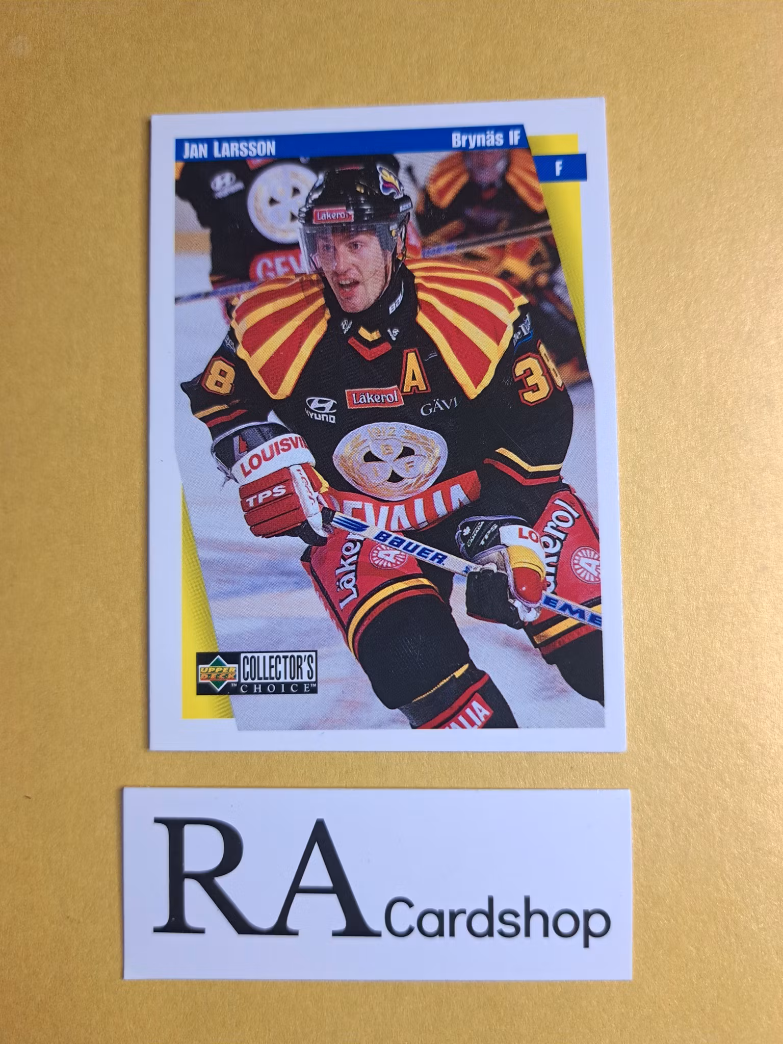 Jan Larsson 97-98 Upper Deck Swedish #32 SHL Hockey