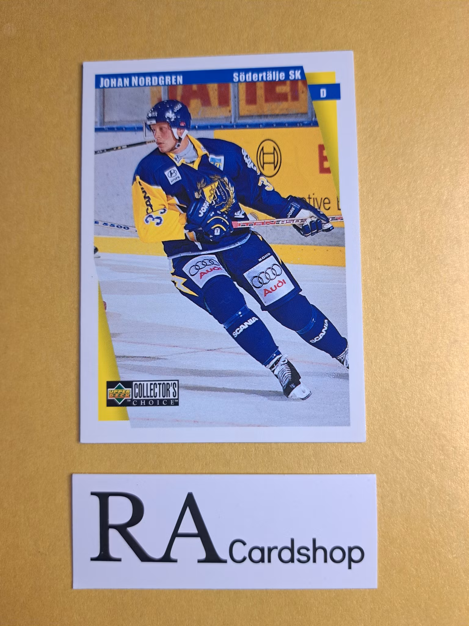 Johan Nordgren 97-98 Upper Deck Swedish #168 SHL Hockey