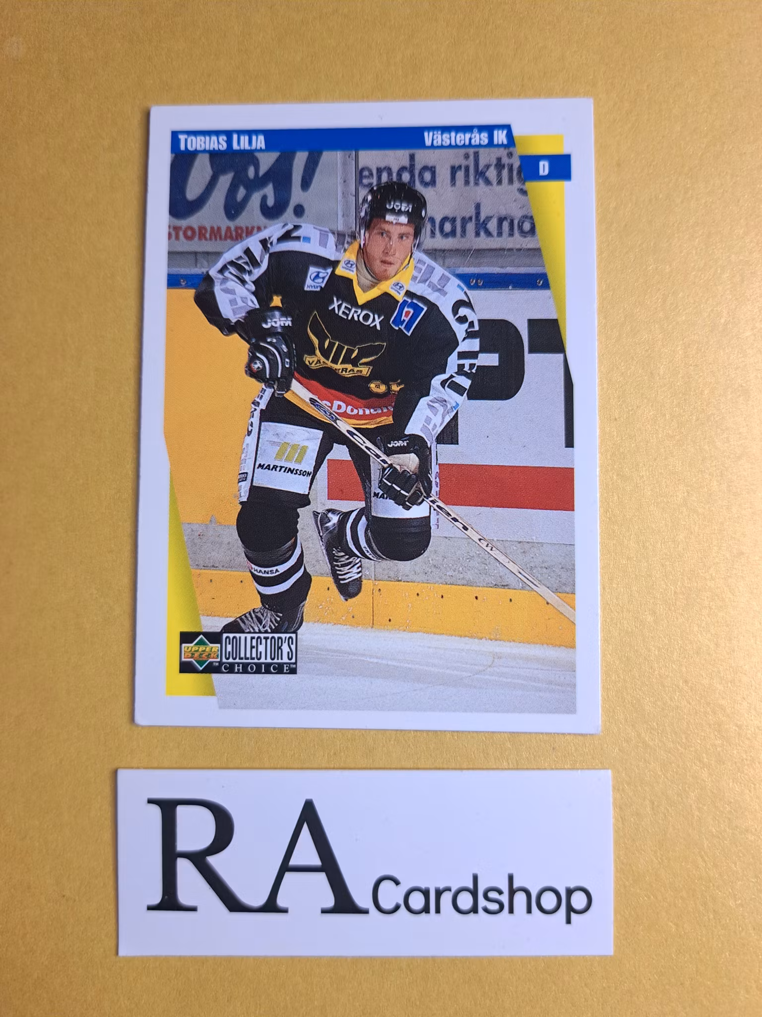 Tobias Lilja 97-98 Upper Deck Swedish #183 SHL Hockey