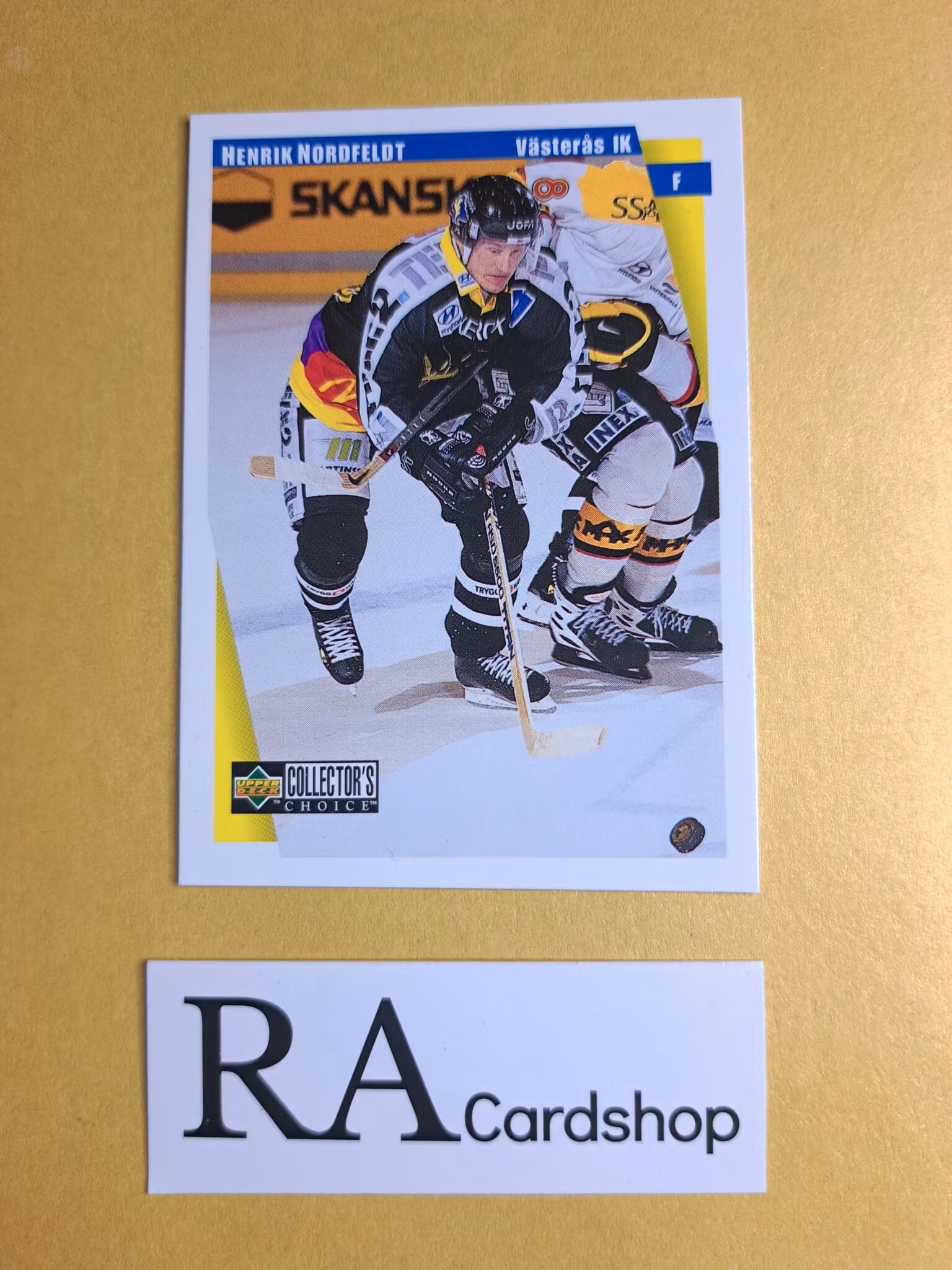 Henrik Nordfeldt 97-98 Upper Deck Swedish #192 SHL Hockey