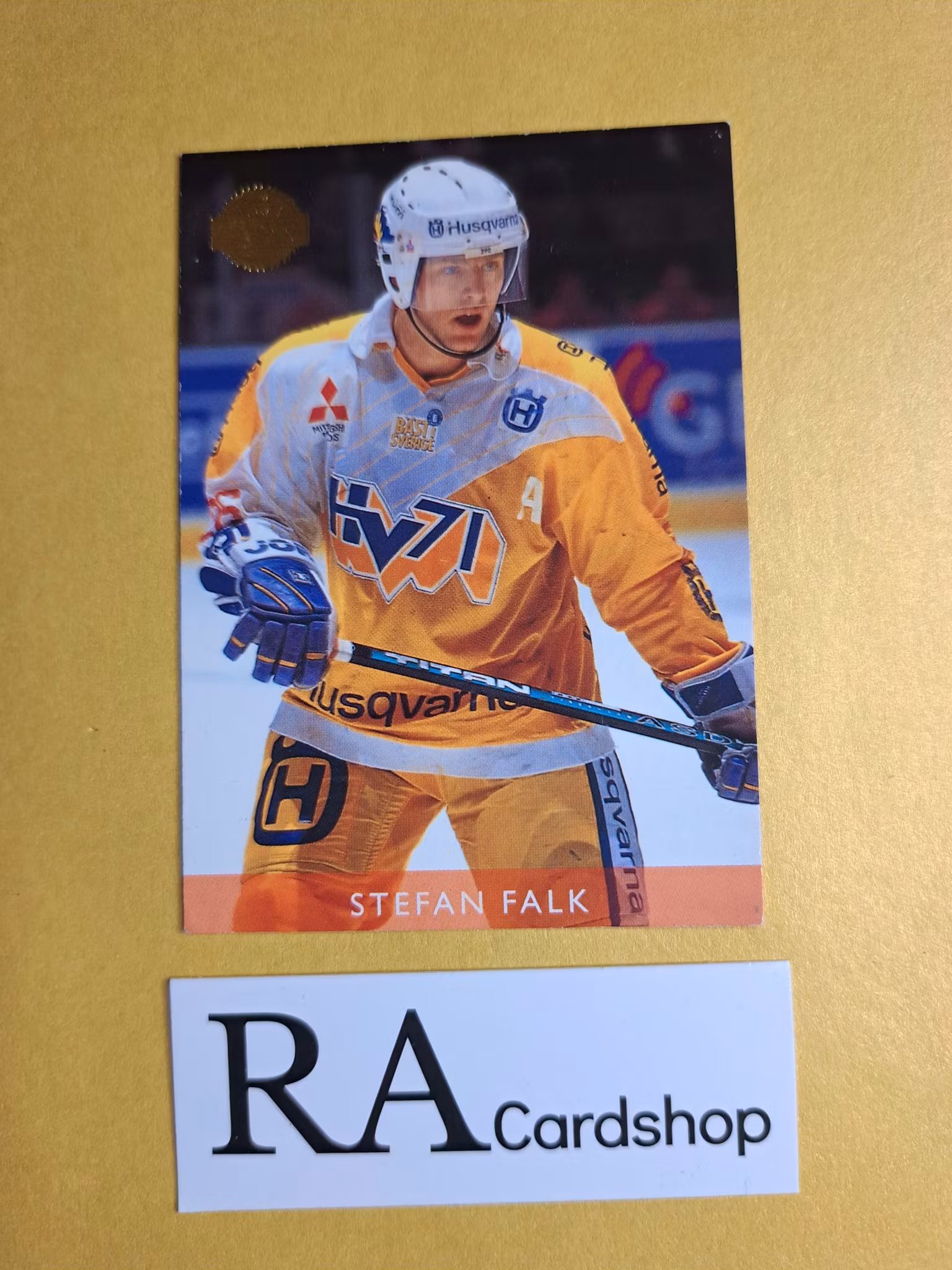 Stefan Falk 95-96 Leaf  #54 SHL Hockey