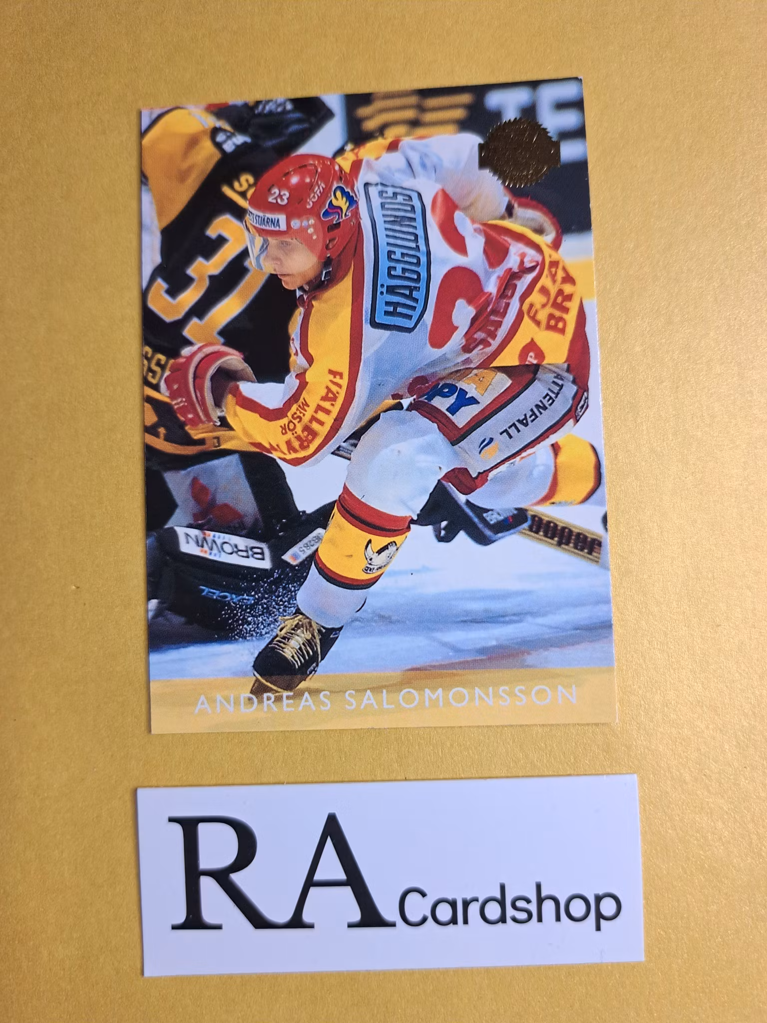 Andreas Salomonsson 95-96 Leaf #108 SHL Hockey
