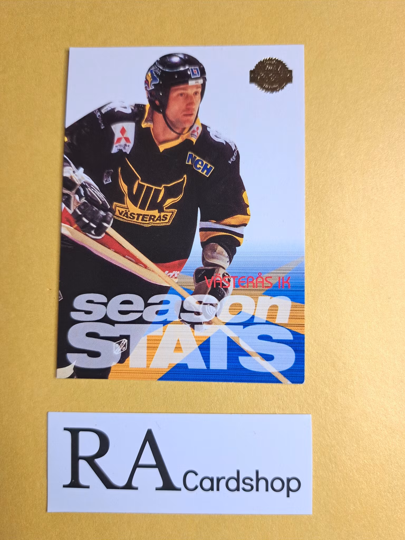 Season Stats Västerås IK 95-96 Leaf #125 SHL Hockey