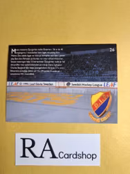 Season Stats Djurgården IF 95-96 Leaf #26 SHL Hockey