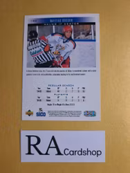 Mattias Bosson (2) 95-96 Upper Deck Swedish #142